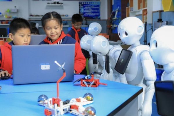 Modern Technology Meets Education in China