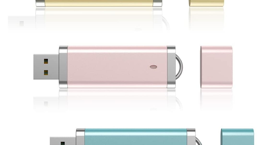 KEXIN 3 Pack 64GB Flash Drive USB Drive Thumb Drive 64 GB USB Flash Drive Jump Drive 64G Flash Drives Photo Memory Stick Pen Drive Zip Drive Pink Yellow Blue