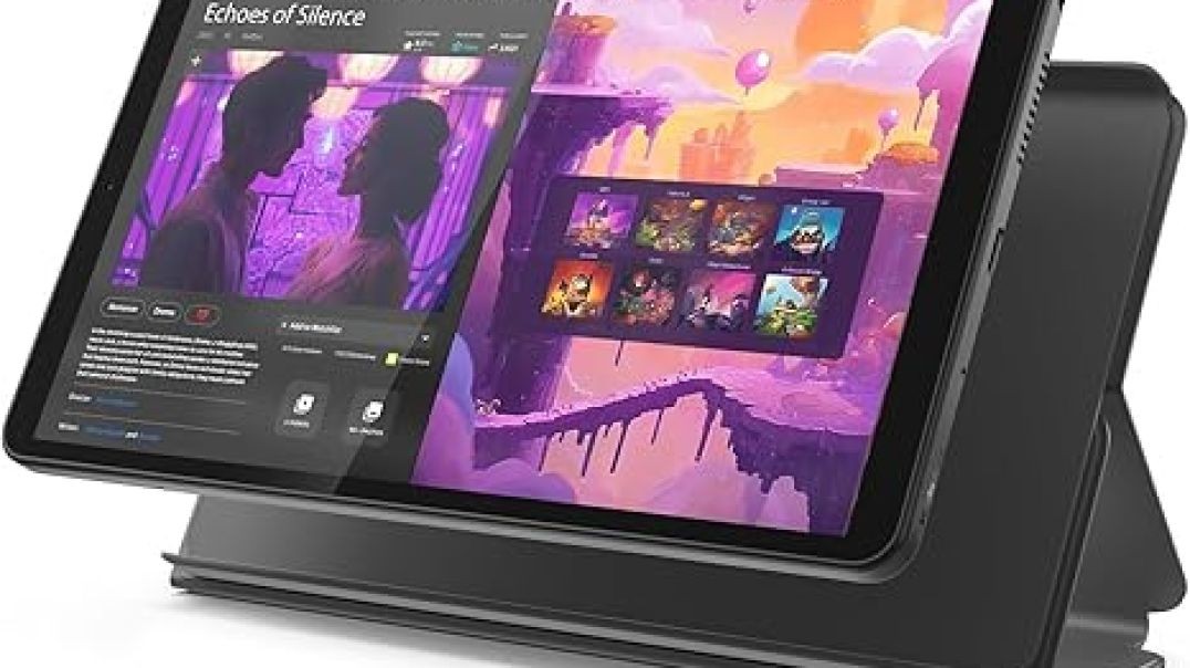 Lenovo Tab One - Lightweight Tablet - up to 12.5 Hours of YouTube Streaming - 8.7