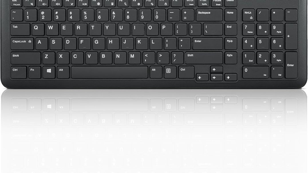 Lenovo 300 Wireless Keyboard, Black