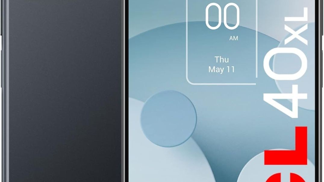 TCL 40XL 2023 Unlocked Cell Phone 6GB + 256GB, 6.75 inch Display Mobile Phone, Smartphone Android 13, 50MP AI Camera, 5000 mAh, 4G LTE, US Version, Dark Gray, Grey (Renewed)