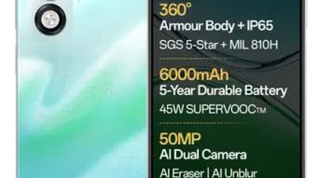 OPPO K13x 5G 6000mAh and 45W SUPERVOOC Charger & AI (Breeze Blue, 128 GB) (6 GB RAM)