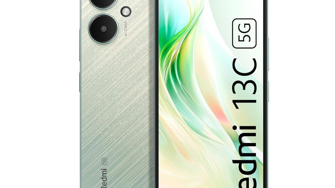 Redmi 13C 5G (Startrail Green,6GB RAM, 128GB Storage) | MediaTek Dimensity 6100+ 5G | 90Hz Display