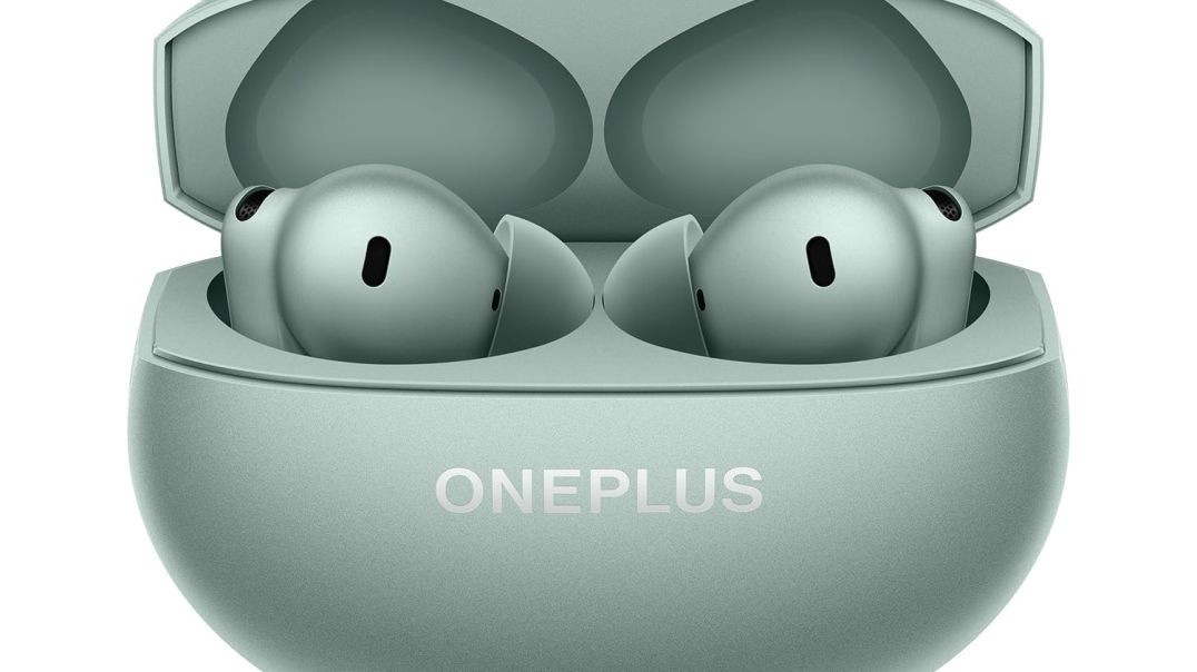 OnePlus Buds 4 TWS Earbuds with Upto 55dB Real-time ANC, Adaptive Mode, Dual Drivers with DACs, 3D Audio, Upto 45hrs Music Playback, ,Dual-Device connectivity, 47ms Low Latency, Zen Green