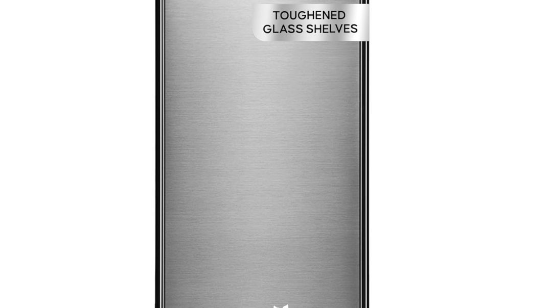 Haier 190L 4 Star Direct Cool Single Door Refrigerator | Toughened Glass Shelves | Fast Ice Making in Just 60 minutes | Large Veg Box| Easy Clean Back (2026, HED-204TDSA-N, Brushline Silver)