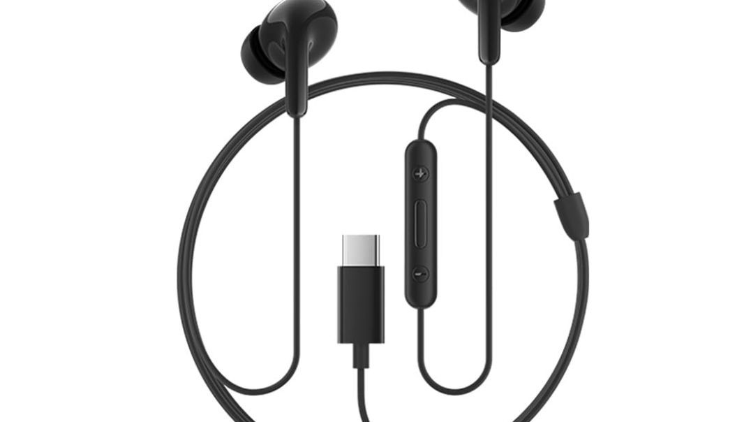 Original Type-C Wired Earbuds for Mi 11X, Redmi Note 11, Headphones with 12.4mm Drivers