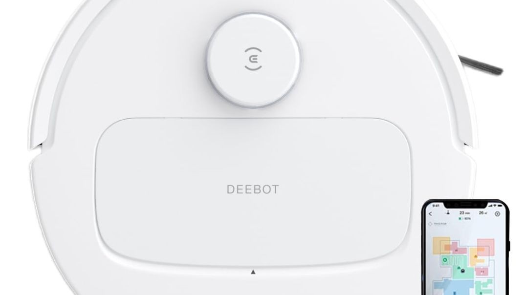 ECOVACS DEEBOT N30 White 2 in 1 Robot Vacuum Cleaner & Mop, 2025 New Launch, 10000 Pa Suction, 5200mAh Battery, Covers 3500+ Sq ft in Single Charge, Zero Tangle 2.0 Technology, Advanced TrueMapping