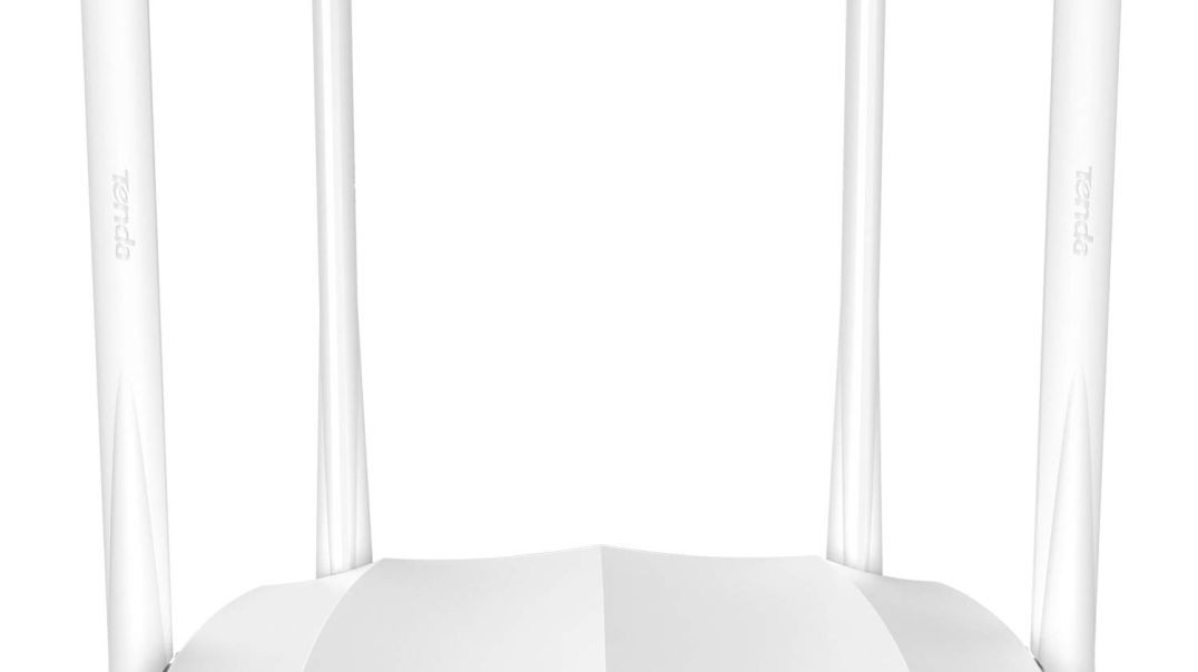 Tenda AC5 V3 AC1200 Wireless Dual Band WiFi Router, Speed Up to 867Mbps/5GHz + 300Mbps/2.4GHz, IPV6, Parental Control, Support Guest Network, 4*6dBi Externe Antennen (White)