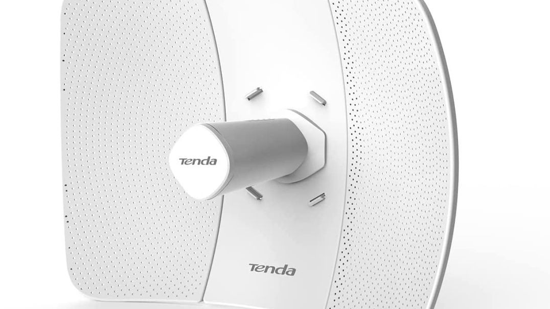 Tenda O8 5GHz Outdoor CPE Access Point 433 Mbps, Point to Point Wireless Bridge 23 dBi Transmission up to 20km