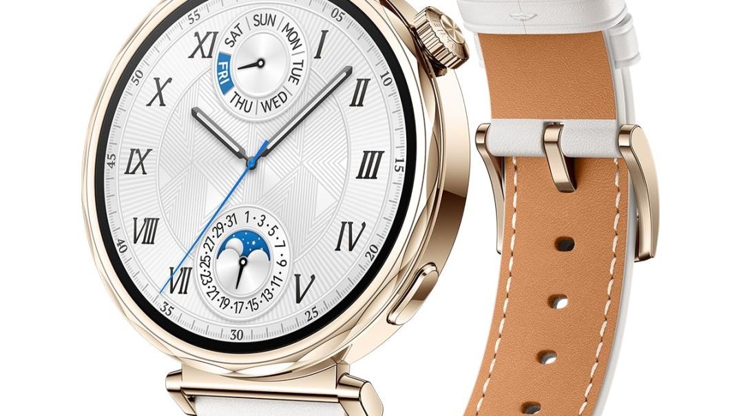 Huawei Watch GT 5 41mm Smartwatch, Up to 7 Days Battery Life, iOS & Android Compatible,Built in Maps, Pro-Level Sports Call&Message Reply, Free FreeBuds 5I (White)