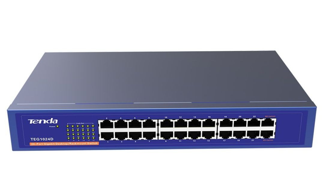 Tenda TEG1024D - Switch - 24 x 10/100/1000