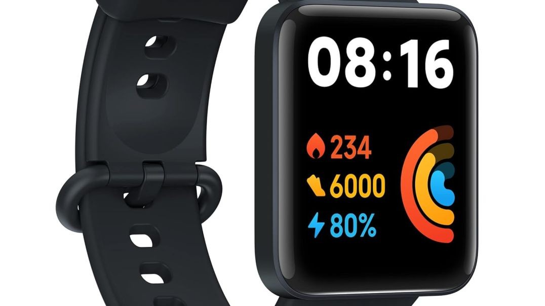 Redmi Watch 2 Lite - Multi-System Standalone GPS, 3.94 cm Large HD Edge Display, Continuous SpO2, Stress & Sleep Monitoring, 24x7 HR, 5ATM, 120+ Watch Faces, 100+ Sports Modes