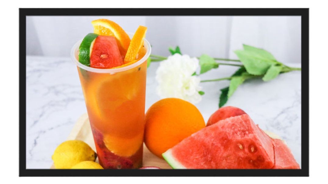 55-Inch Wall-Mounted 4K Ultra HD LED Display All-In-One Commercial Android System with Digital Signage