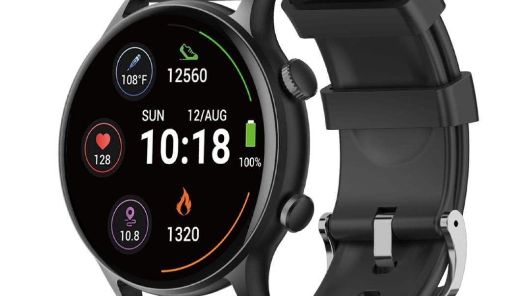 Z178 Smart Watch HD 360X360 Screen BT5.3 Calling Heart Rate SpO2 Blood Pressure Sleep Monitoring IP67 Compass for Android IOS