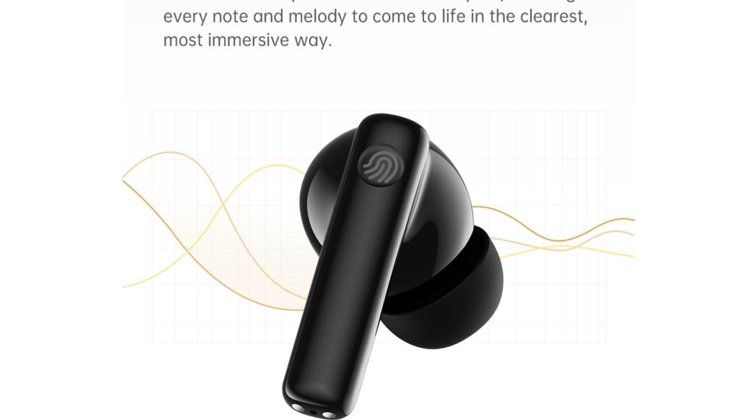 Black Shark T18 Wireless Earphones, Bluetooth 5.3 ANC TWS Earbuds, ENC Call 40h Playback Battery Level Display Hi-Fi Audio IP54