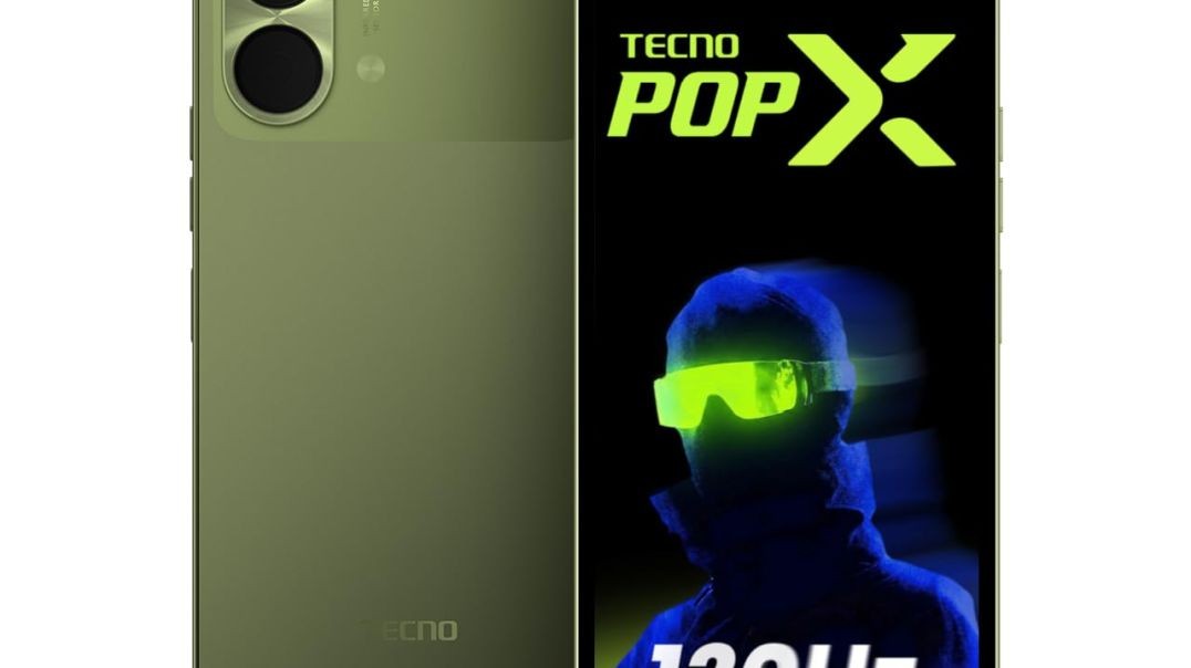 POP X (Chilly Green, 4GB+64GB) | 120Hz 6.74