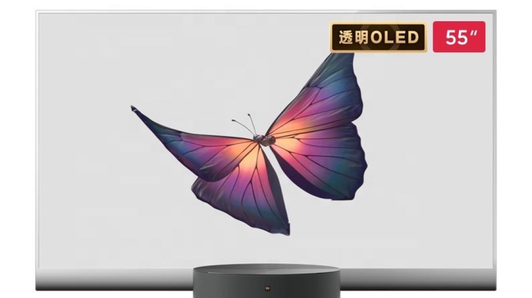 Xiao Mi Transparent TV 55 Inch OLED 5.7mm Ultra-thin Screen Smart TV Television Suspended Image 55'' Transparent Tv